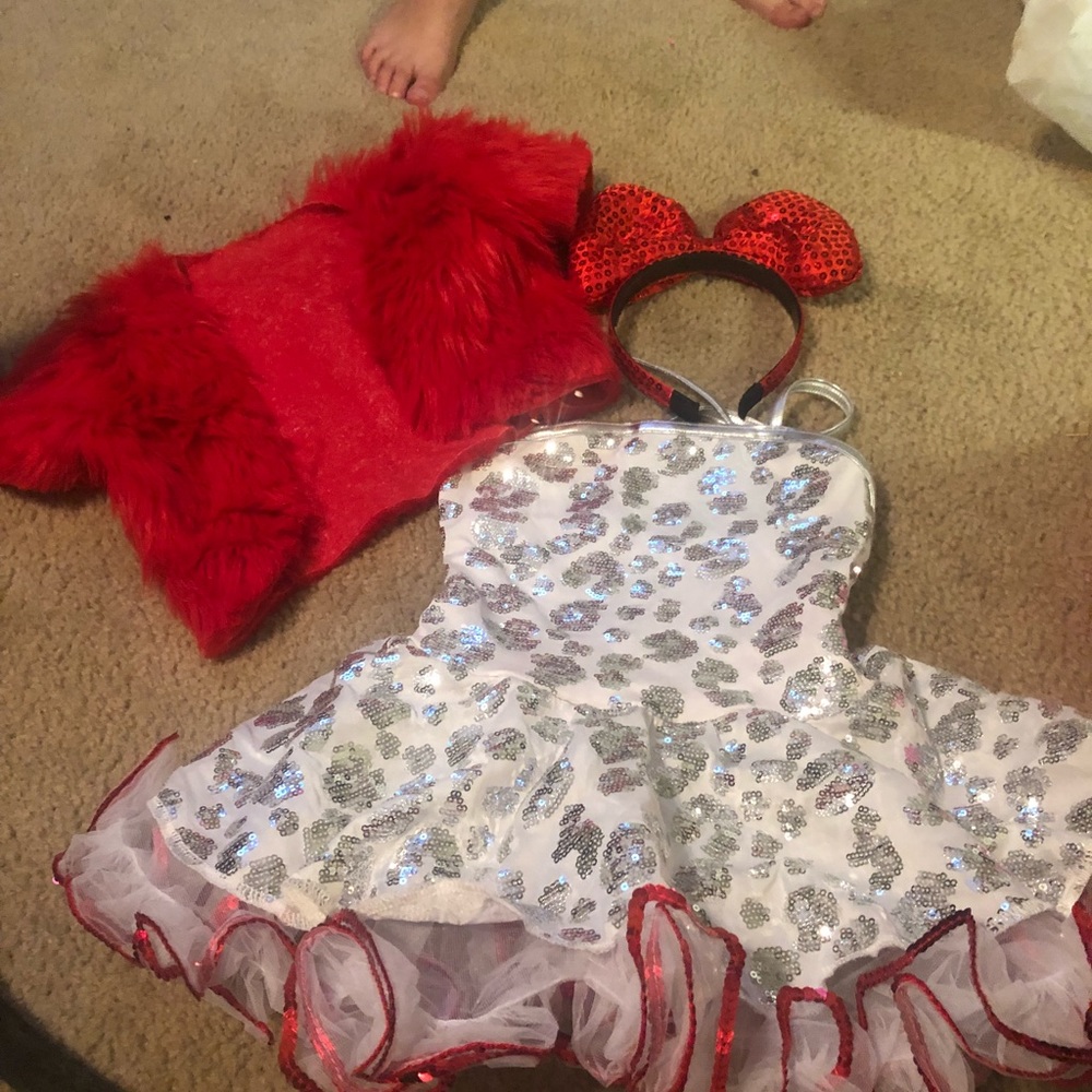 Girls dance costume